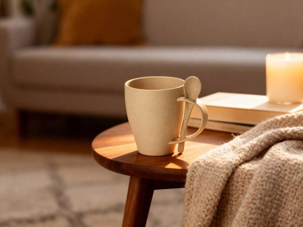 Кружка из пшеничного волокна «Nina» - Кружка из пшеничного волокна «Nina»
