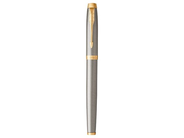 Ручка роллер Parker «IM Core Brushed Metal GT» - Ручка роллер Parker «IM Core Brushed Metal GT»