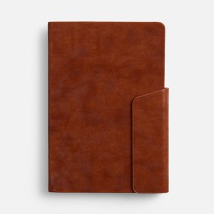 ежедневник leadmark, недатированный, коричневый