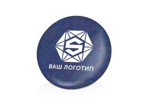 значок металлический «круг»