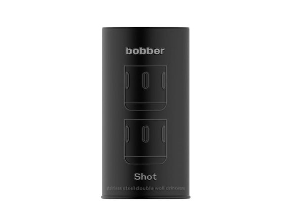 Набор из двух стальных глянцевых шотов с двойными стенками «Shot», 100 мл - Набор из двух стальных глянцевых шотов с двойными стенками «Shot», 100 мл