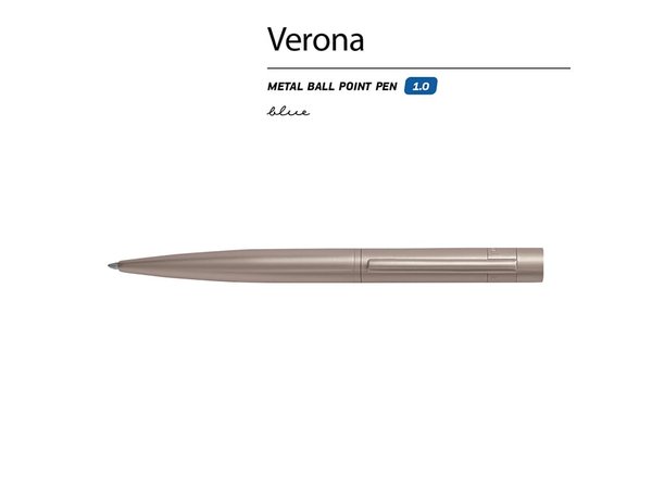 Ручка металлическая шариковая «Verona» - Ручка металлическая шариковая «Verona»