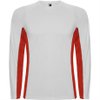 Спортивная футболка SHANGHAI L/S мужская, БЕЛЫЙ/КРАСНЫЙ L