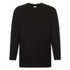 Футболка "Super Premium Long Sleeve", черный, M, 100% х/б, 205 г/м2