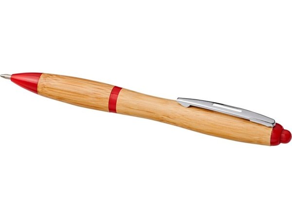 Ручка шариковая «Nash» из бамбука - Ручка шариковая «Nash» из бамбука