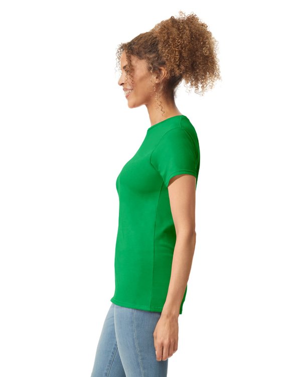 Футболка SOFTSTYLE WOMAN - Футболка SOFTSTYLE WOMAN, ЗЕЛЕНЫЙ S