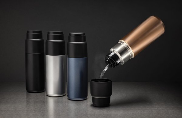 Вакуумный термос Thermocup RCS с крышкой-стаканом, 500 мл - Вакуумный термос Thermocup RCS с крышкой-стаканом, 500 мл