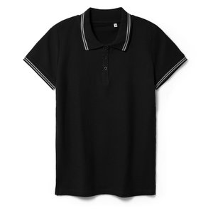 рубашка поло женская virma stripes lady, черная