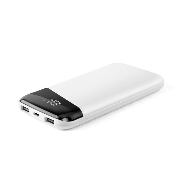 Внешний аккумулятор Mask 10000 Mah - Внешний аккумулятор Mask 10000 Mah, белый
