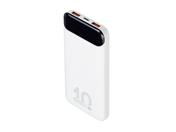 Внешний аккумулятор с дисплеем, 10000 mAh - Внешний аккумулятор с дисплеем, 10000 mAh