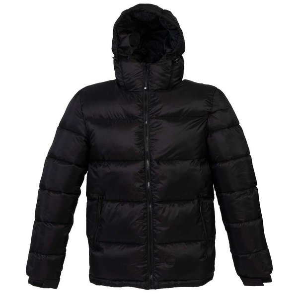 Куртка SIBERIA нейлон 40, био-пух 530 - Куртка мужская "SIBERIA", чёрный, 3XL, 100% нейлон 40г/м2, наполнитель: 100% полиэстер, 530 г/м2