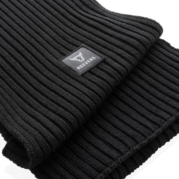 Вязаный шарф Impact из Polylana® AWARE™, 180x25 см - Вязаный шарф Impact из Polylana® AWARE™, 180x25 см