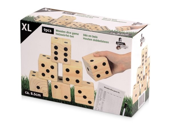 Деревянная игра в кости, XL «Dice» - Деревянная игра в кости, XL «Dice»