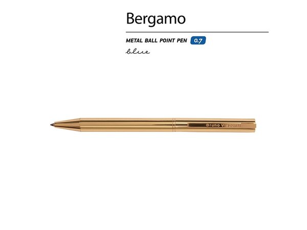 Ручка металлическая шариковая «Bergamo» - Ручка металлическая шариковая «Bergamo»