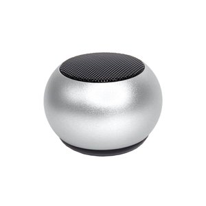 портативная mini bluetooth-колонка sound burger "ellipse" серебро