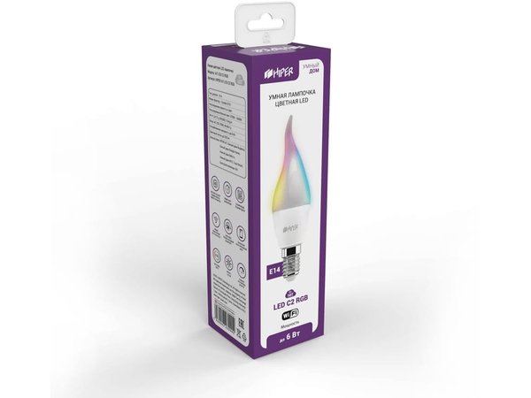 Умная LED лампочка «IoT LED C2 RGB» - Умная LED лампочка «IoT LED C2 RGB»