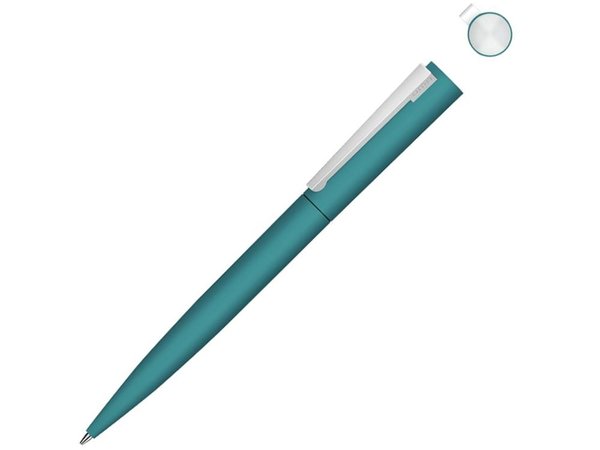 Ручка шариковая металлическая «Brush Gum», soft-touch - Ручка шариковая металлическая «Brush Gum», soft-touch