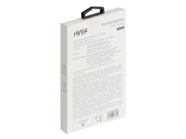 Портативный внешний аккумулятор «MFX», 10000 mAh - Портативный внешний аккумулятор «MFX», 10000 mAh