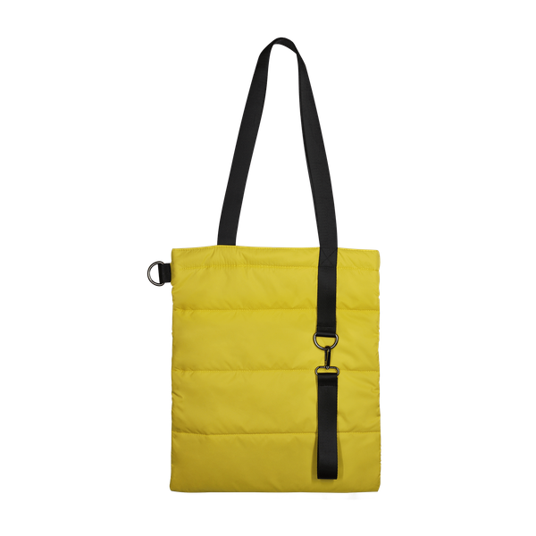 Шоппер Superbag Bubble, стёганый, без застёжки - Шоппер Superbag Bubble, стёганый, без застёжки (желтый с черным)