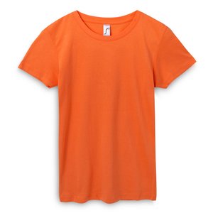 футболка женская regent women, оранжевая