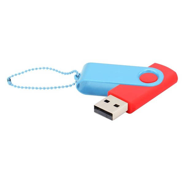 Флешка Designer To Go 2.0 USB 16Gb - Флешка Designer To Go 2.0 USB 16Gb, красный/голубой