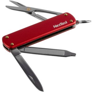 нож-брелок nextool mini, красный