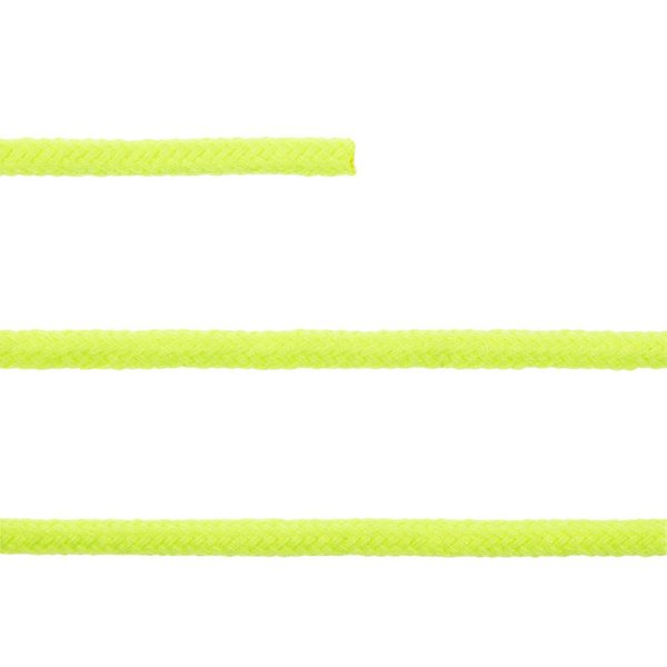 Круглый шнур Lasso S, желтый неон, 20 см