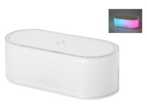 ночник с беспроводной зарядкой и rgb подсветкой «miracle», 15 вт