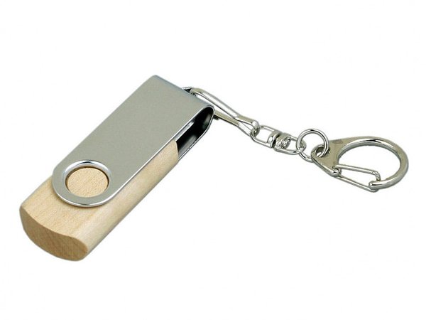 USB 3.0- флешка промо на 64 Гб с поворотным механизмом - USB 3.0- флешка промо на 64 Гб с поворотным механизмом