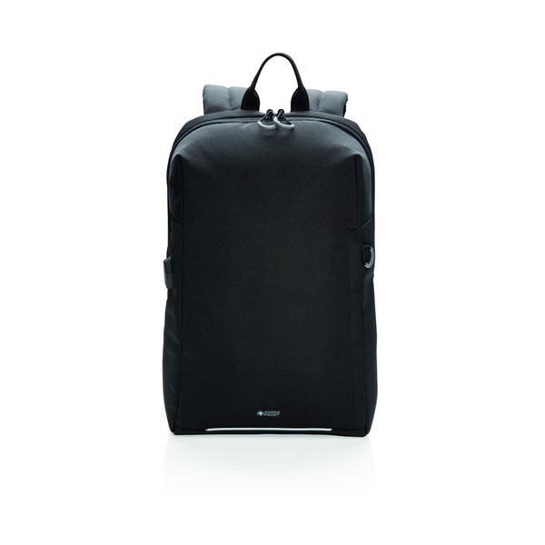 Рюкзак Swiss Peak с RFID-защитой и USB-A из rPET AWARE™, 15,6’’ - Рюкзак Swiss Peak с RFID-защитой и USB-A из rPET AWARE™, 15,6’’