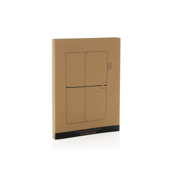 Многофункциональный блокнот Daily Notes Binder 3 в 1 в обложке из PU, А5 - Многофункциональный блокнот Daily Notes Binder 3 в 1 в обложке из PU, А5