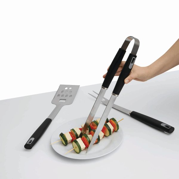 Набор столовых приборов для барбекю из нержавеющей стали PRETTY BBQ - Набор столовых приборов для барбекю из нержавеющей стали PRETTY BBQ
