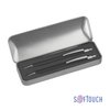 Набор "Ray" (ручка+карандаш), покрытие soft touch черный
