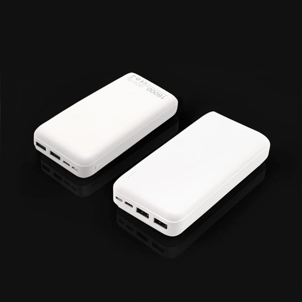 Внешний аккумулятор Vekta, 16000mAh - Внешний аккумулятор Vekta, 16000mAh, белый
