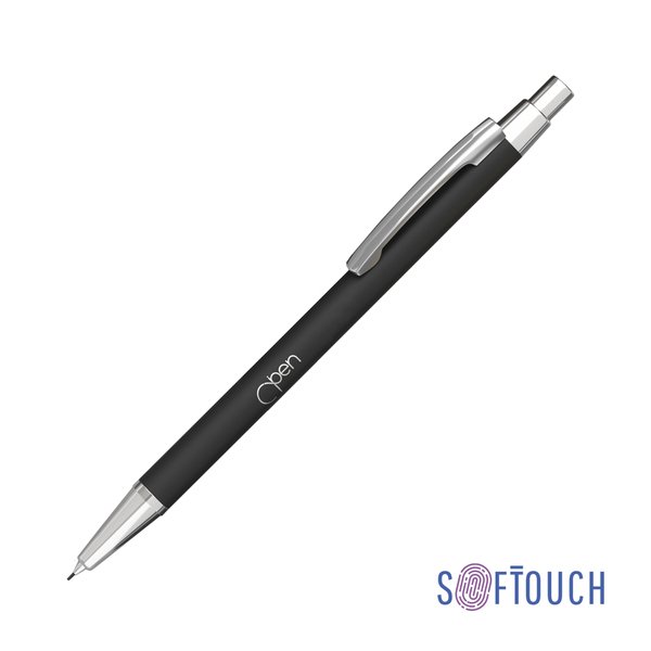Карандаш механический "Ray", покрытие soft touch - Карандаш механический "Ray", покрытие soft touch черный