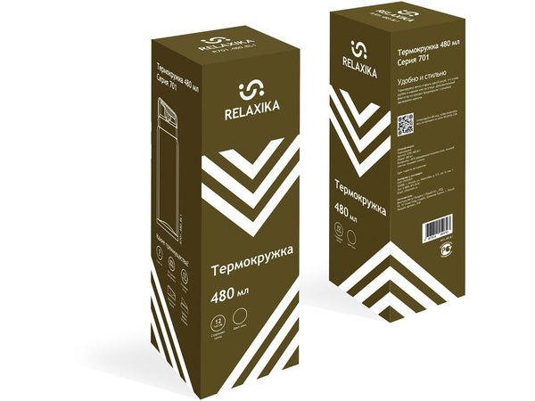 Термос Relaxika «701», 480 мл - Термос Relaxika «701», 480 мл