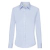 Рубашка "Lady-Fit Long Sleeve Oxford Shirt", светло-голубой_S, 70% х/б, 30% п/э, 135 г/м2