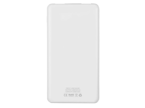 Внешний аккумулятор «Blank» с USB Type-C, 5000 mAh - Внешний аккумулятор «Blank» с USB Type-C, 5000 mAh