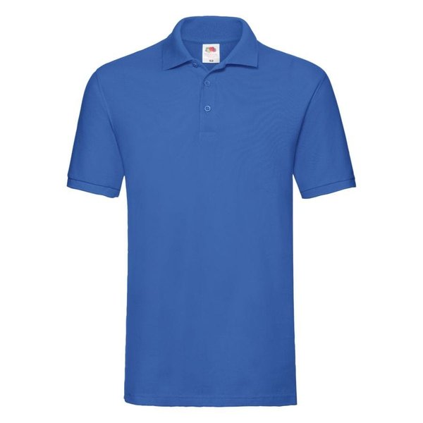 Поло мужское PREMIUM POLO 180 - Поло "Premium Polo", ярко-синий_XL, 100% х/б, 180 г/м2