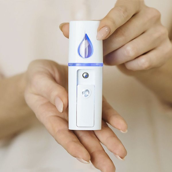 Светодиодный USB увлажнитель Nano Beauty Device, белый - Светодиодный USB увлажнитель Nano Beauty Device, белый