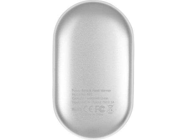 Внешний аккумулятор с функцией обогрева «Handy», 4400 mAh - Внешний аккумулятор с функцией обогрева «Handy», 4400 mAh