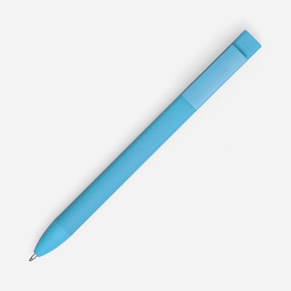 Ручка шариковая Swiper SQ Soft Touch, голубая