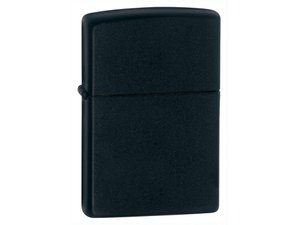 зажигалка zippo classic с покрытием black matte