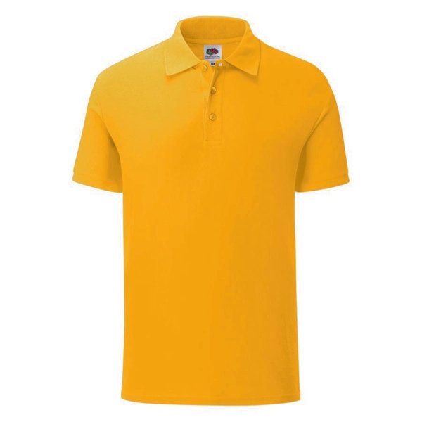 Поло мужское ICONIC POLO 170 - Поло "Iconic Polo", желтый, XL, 100% х/б, 180 г/м2