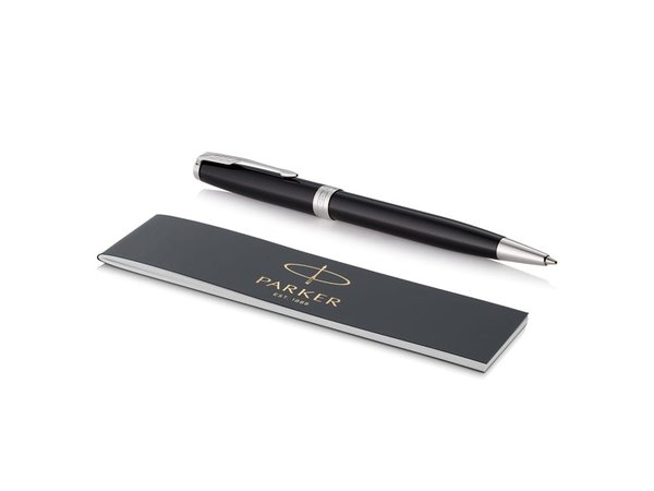 Ручка шариковая Parker «Sonnet Core Black Lacquer CT» - Ручка шариковая Parker «Sonnet Core Black Lacquer CT»