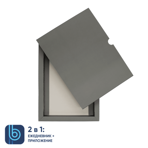 Коробка под ежедневник Bplanner - Коробка под ежедневник Bplanner (серый)