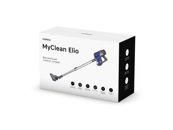 Вертикальный пылесос «MyClean Elio», съемный пылесборник, 800 Вт - Вертикальный пылесос «MyClean Elio», съемный пылесборник, 800 Вт