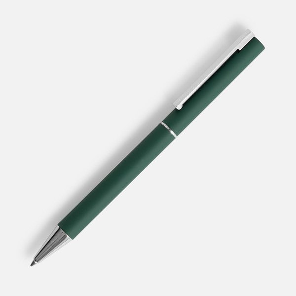 Ручка шариковая Blade Soft Touch, зеленая