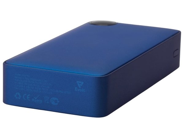 Внешний аккумулятор «Mild Pro» c быстрой зарядкой QC/PD, металлик soft-touch, 20 000 mAh - Внешний аккумулятор «Mild Pro» c быстрой зарядкой QC/PD, металлик soft-touch, 20 000 mAh