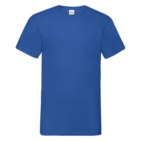 Футболка мужская "Valueweight V-Neck T" - Футболка "Valueweight V-Neck T", ярко-синий_M, 100% х/б, 165г/м2